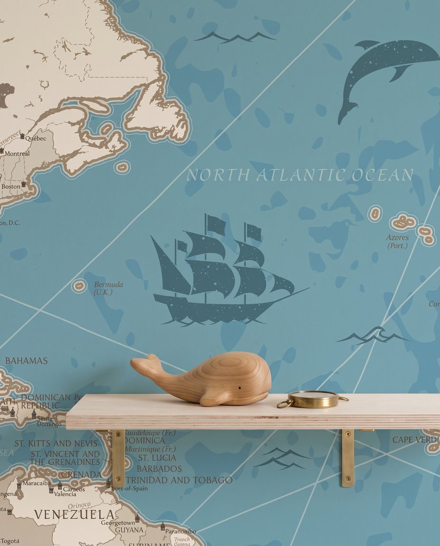 Mappa del mondo — dettaglio