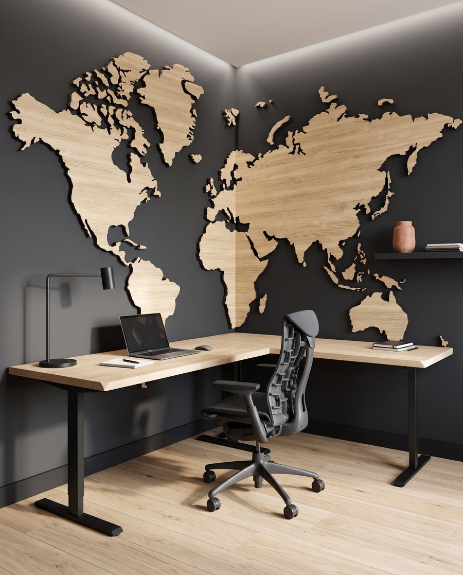 Mappa effetto legno — ambiente 6
