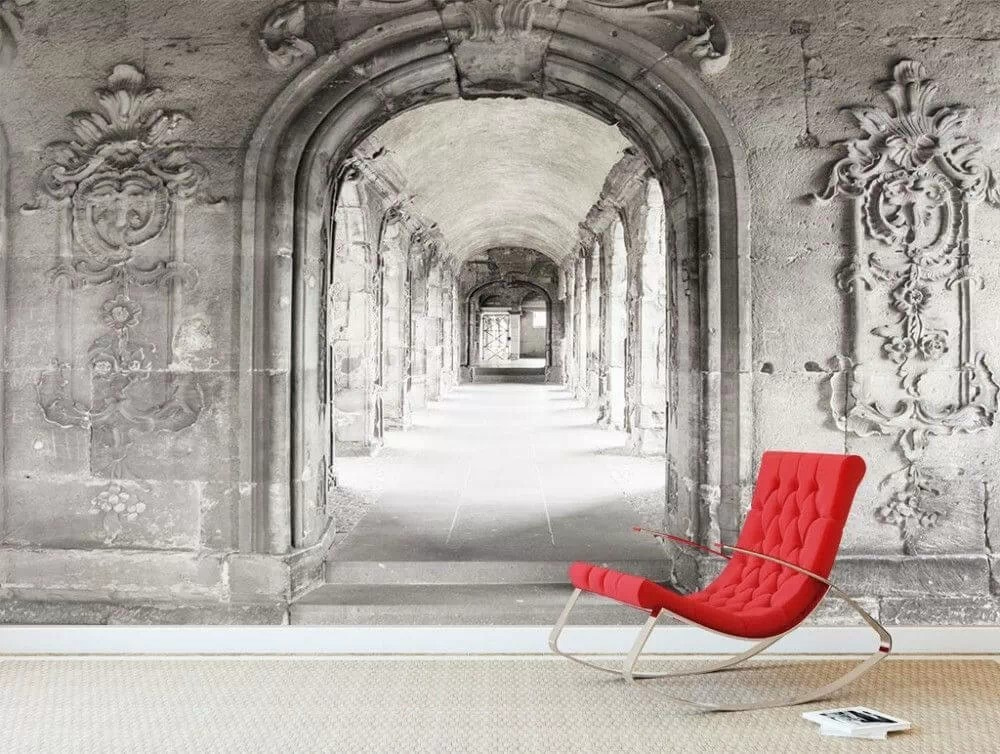 Corridoio con archi — ambiente 1