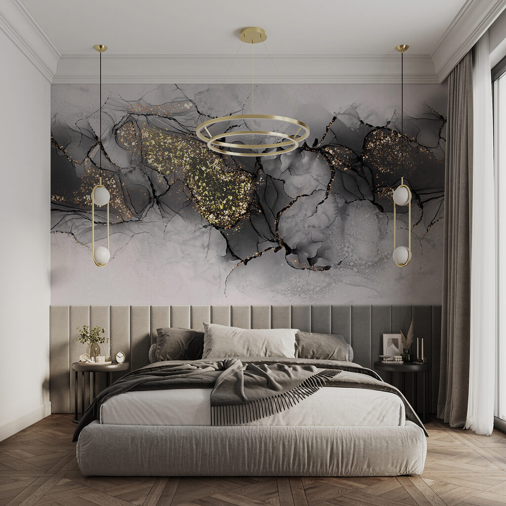 Nuvole grigie e dorate — ambiente 2