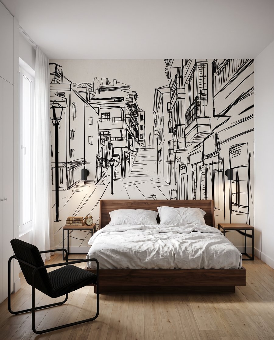 Strada a schizzo — ambiente 2