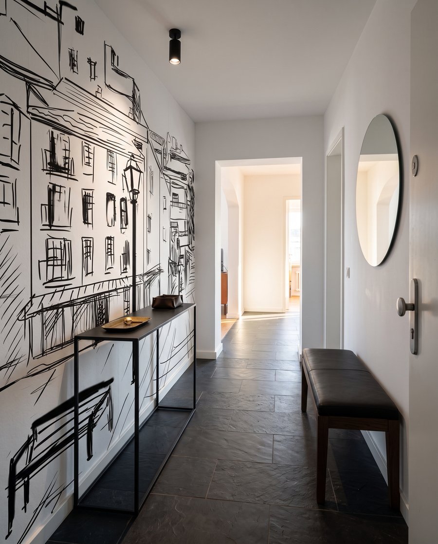 Strada a schizzo — ambiente 6
