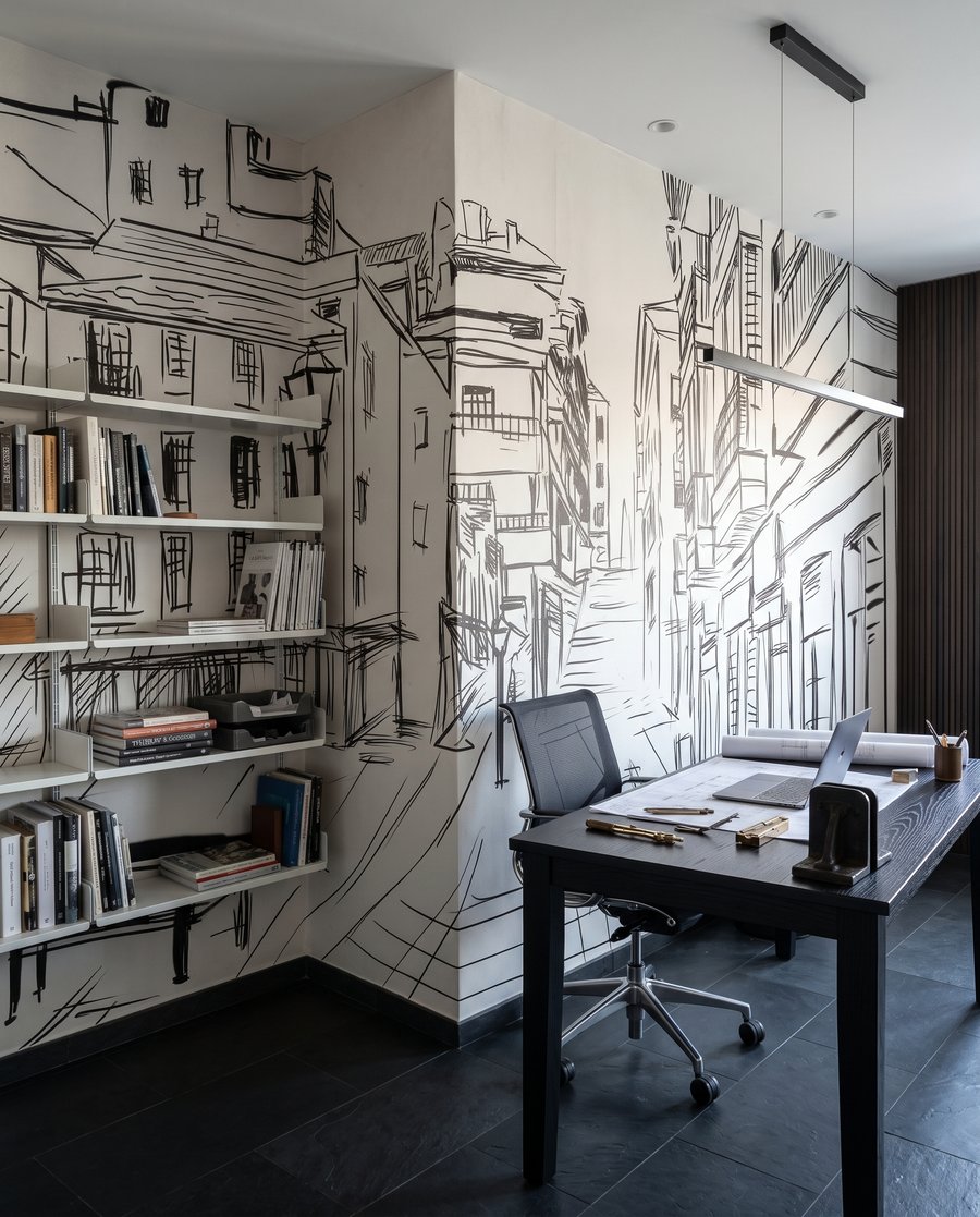 Strada a schizzo — ambiente 8