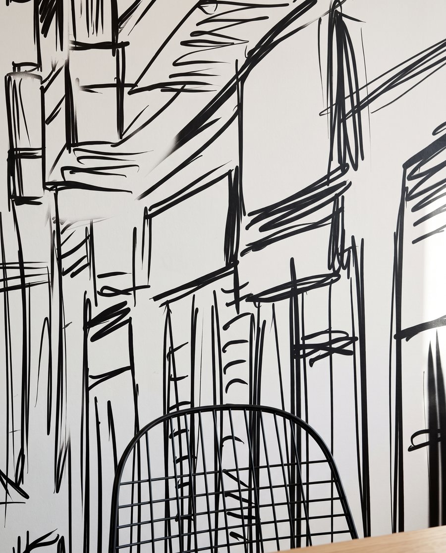 Strada a schizzo — dettaglio