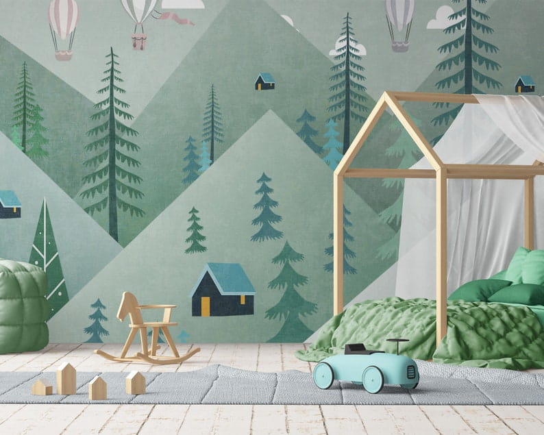 Case tra i pini — ambiente 3