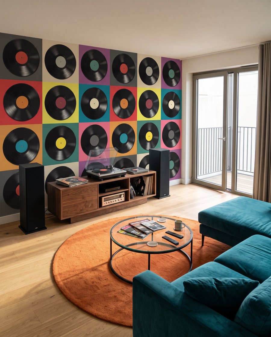 Dischi di vinile colorati — ambiente 2