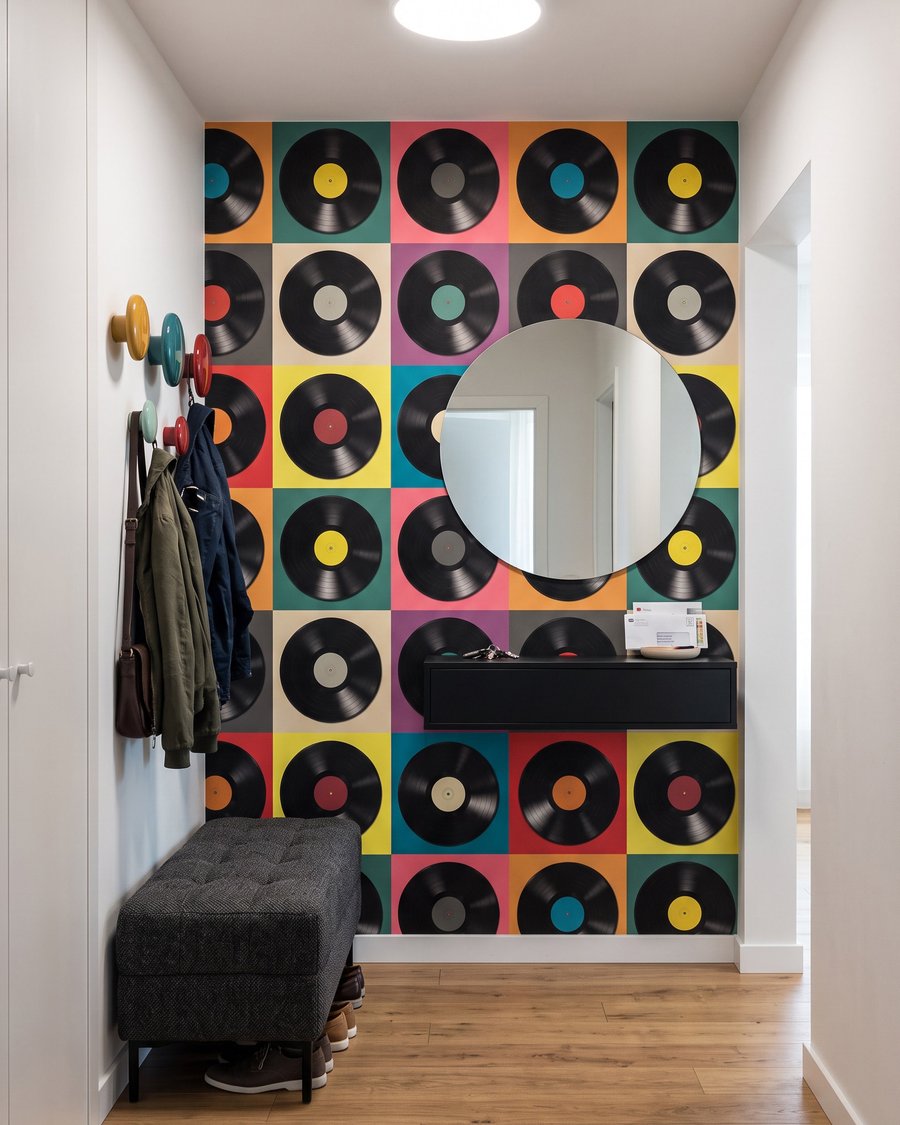 Dischi di vinile colorati — ambiente 4