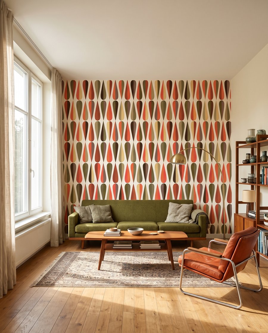 Gocce in ritmo retrò — ambiente 3