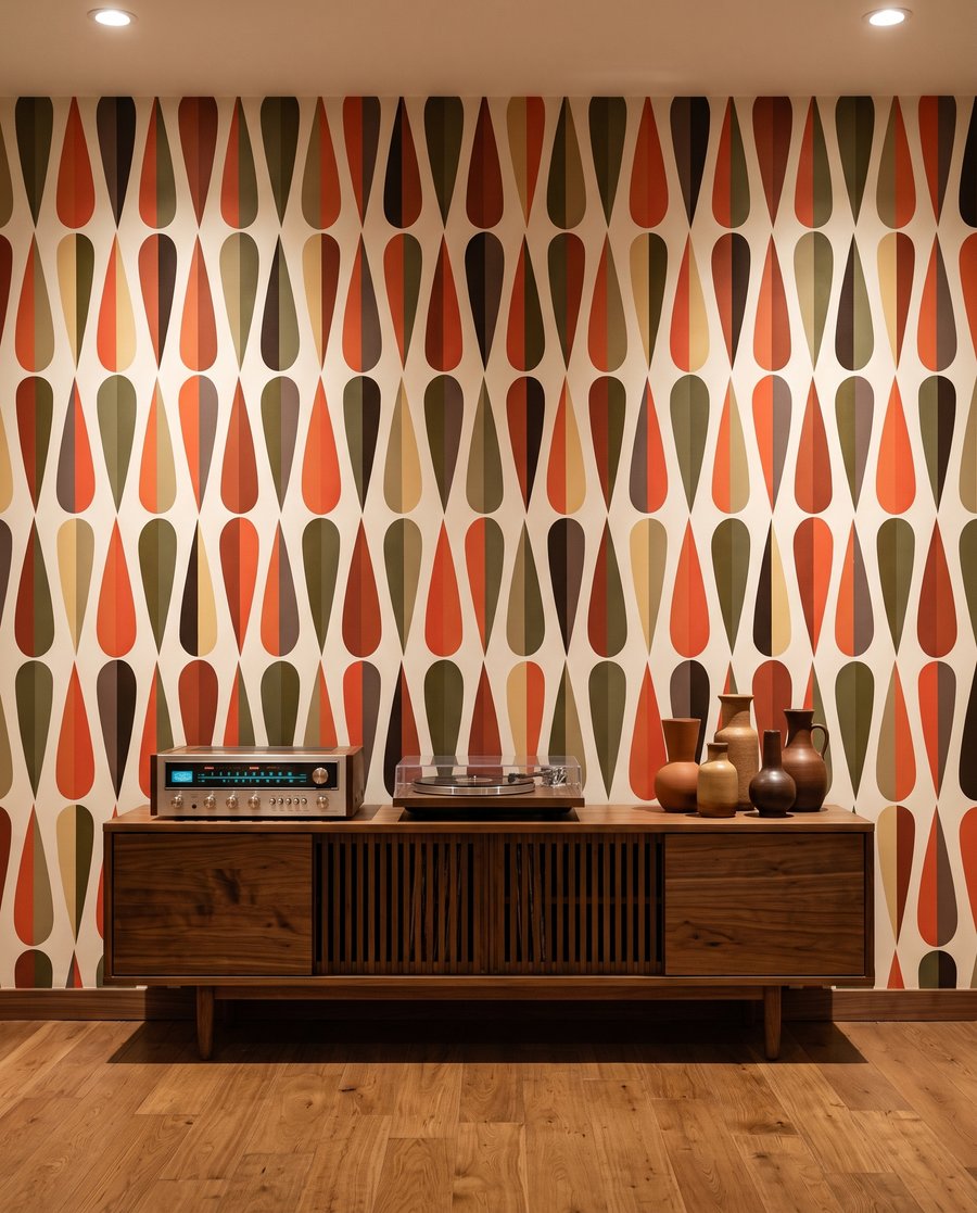 Gocce in ritmo retrò — ambiente 4
