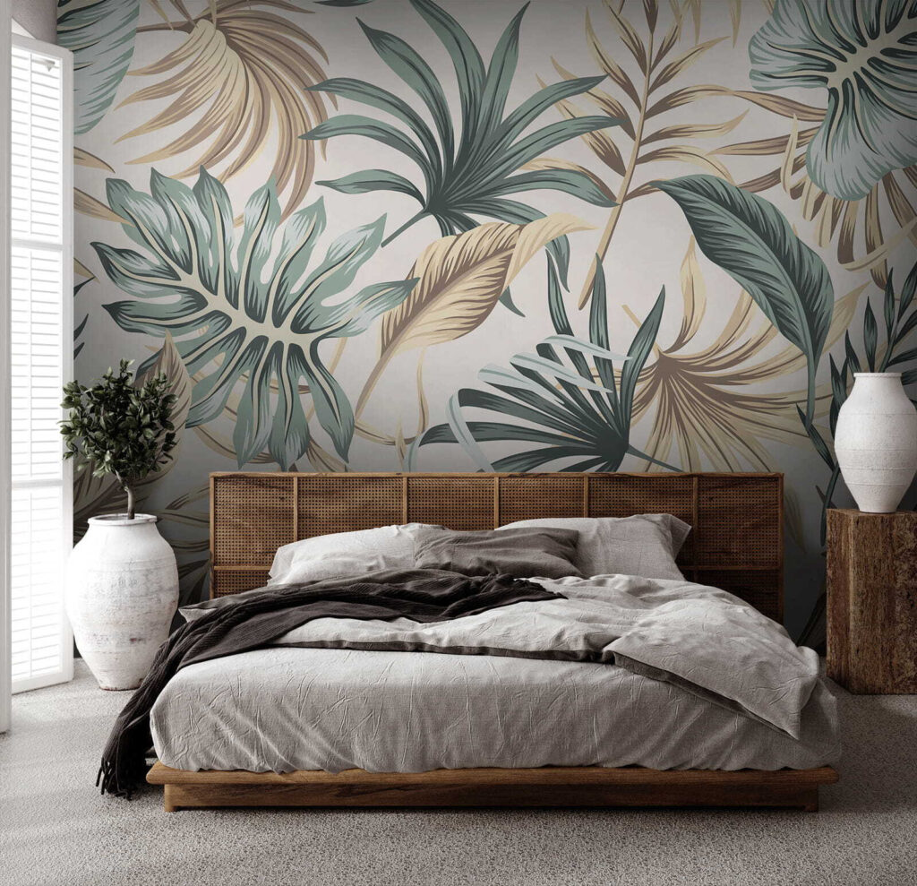Foglie in verdi tenui — ambiente 2