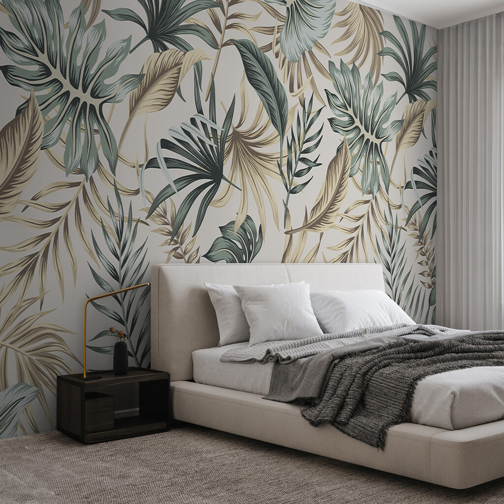 Foglie in verdi tenui — ambiente 7
