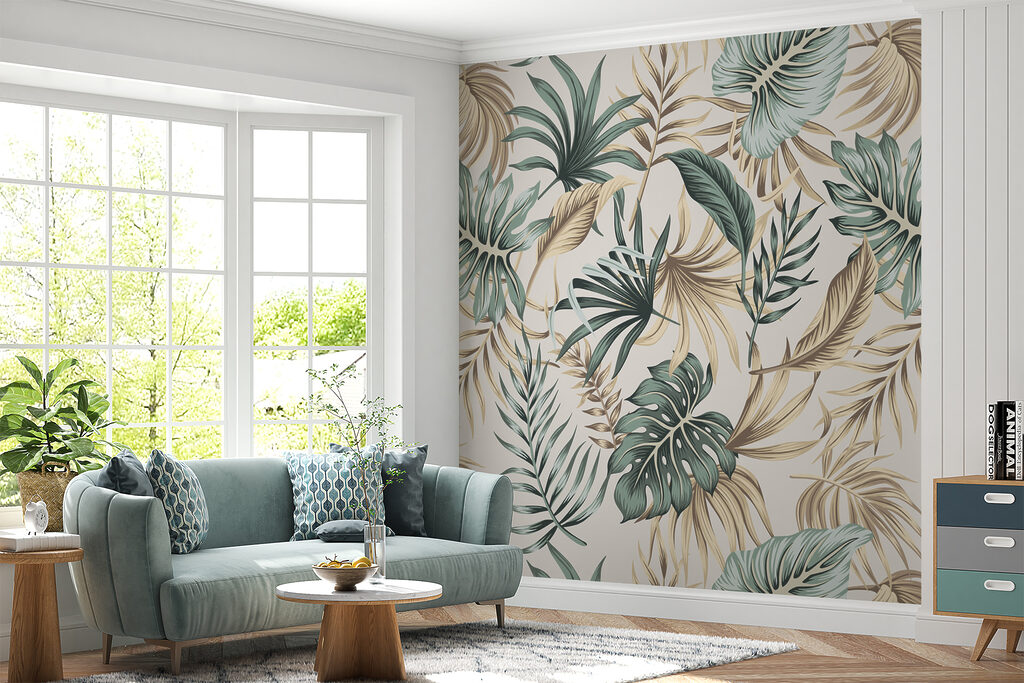 Foglie in verdi tenui — ambiente 10