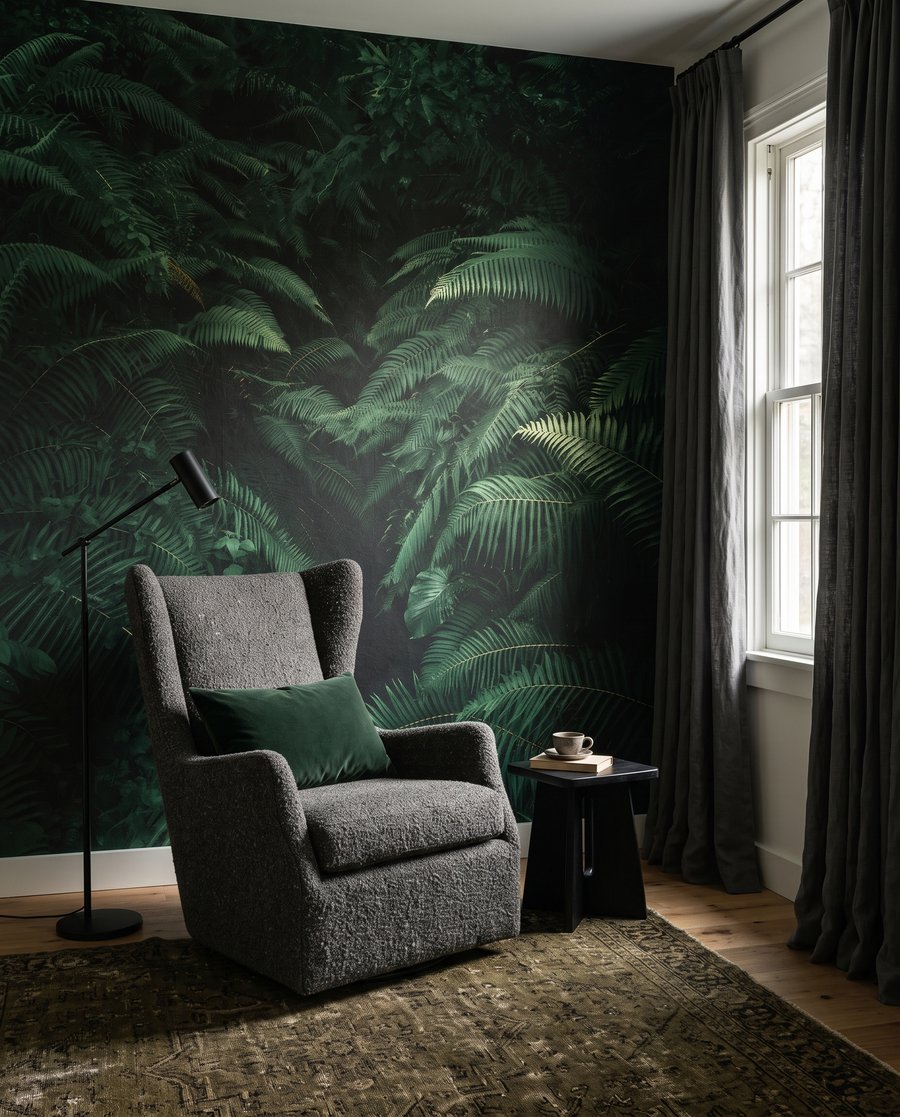 Nel verde delle felci — ambiente 1