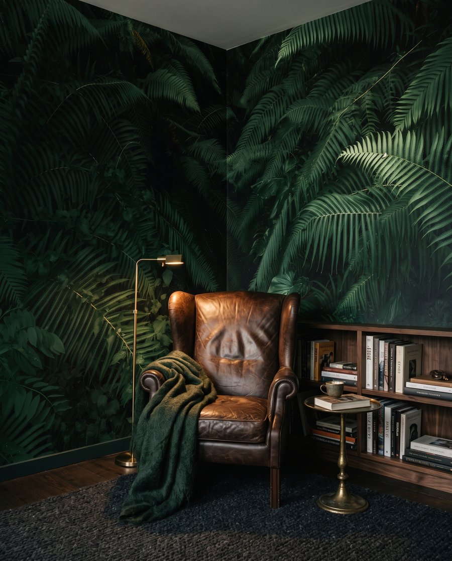 Nel verde delle felci — ambiente 7