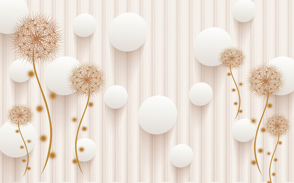 Soffioni e cerchi bianchi — design completo