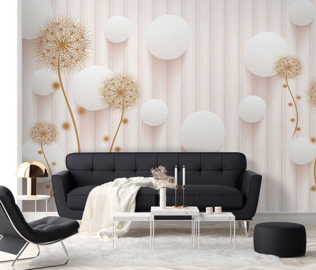 Soffioni e cerchi bianchi — ambiente 7