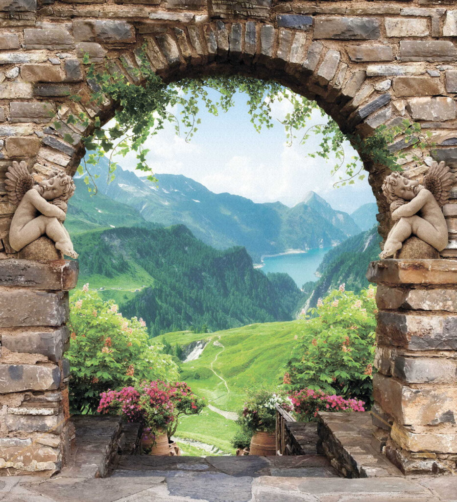 Valle oltre gli archi — design completo