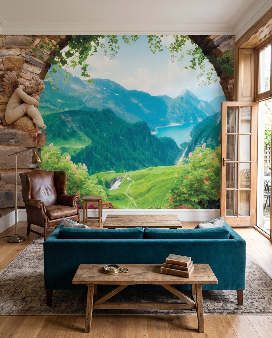 Valle oltre gli archi — ambiente 3