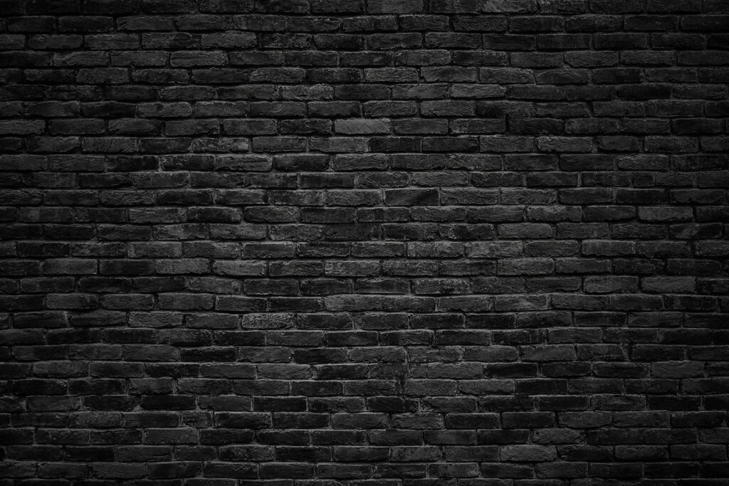 Muro di pietre nere — design completo