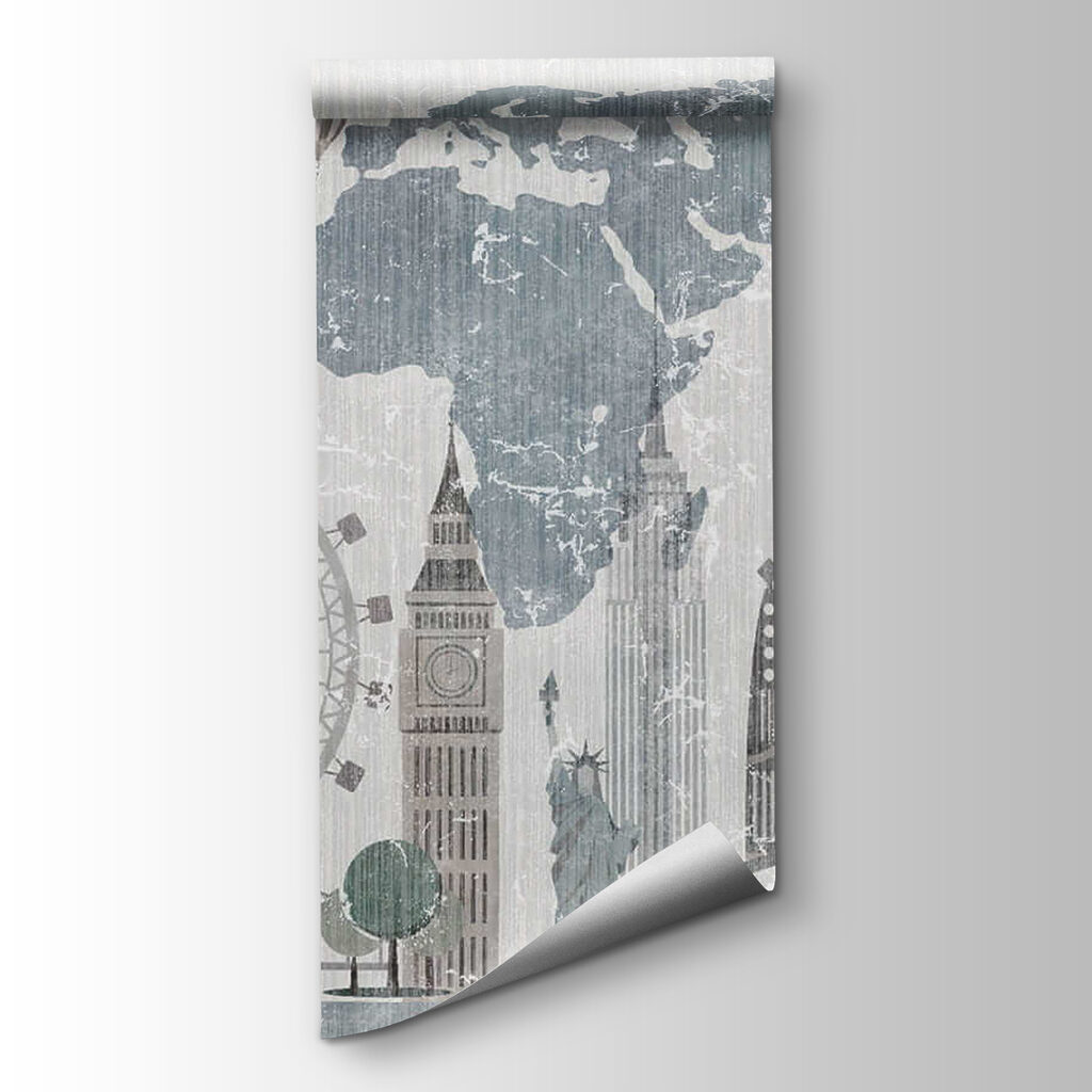 Mappa e luoghi disegnati — vista del prodotto