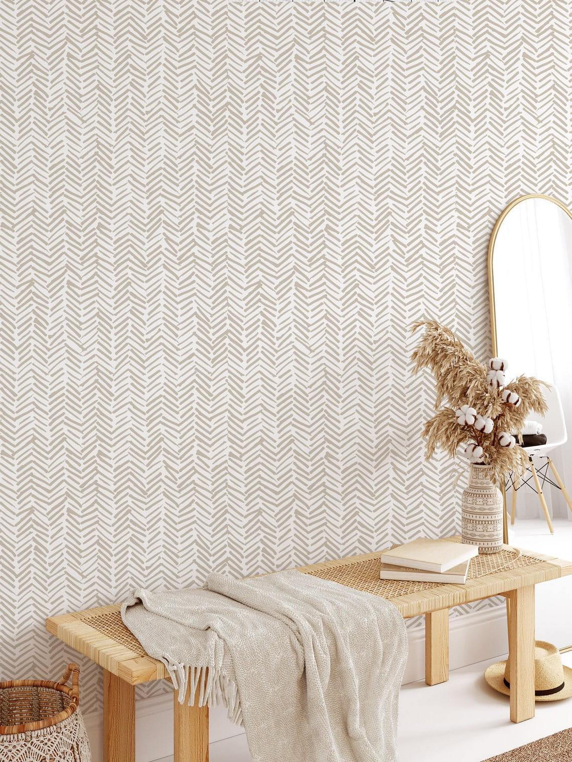 Trama tessile chiara — ambiente 2