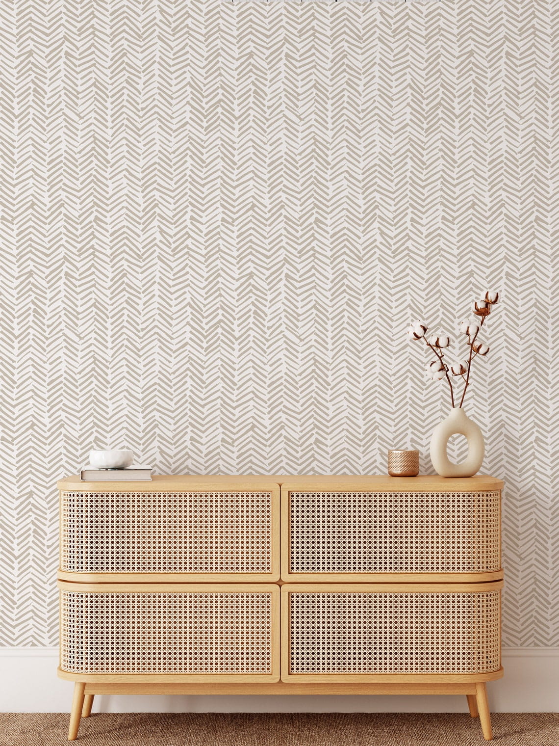 Trama tessile chiara — ambiente 3