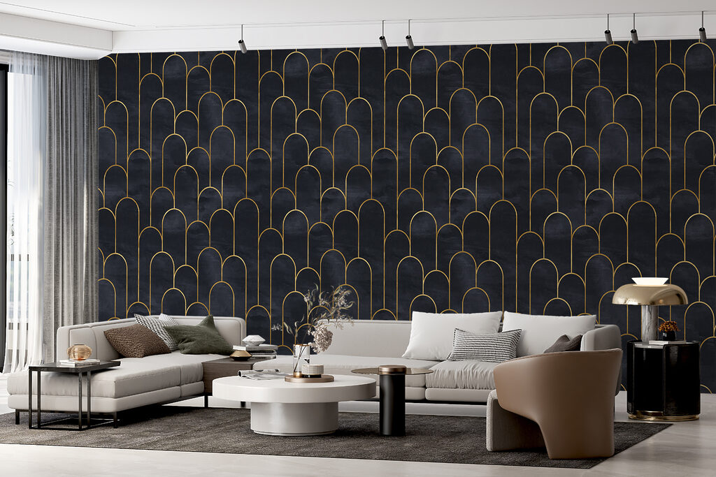 Archi in linee dorate — ambiente 4