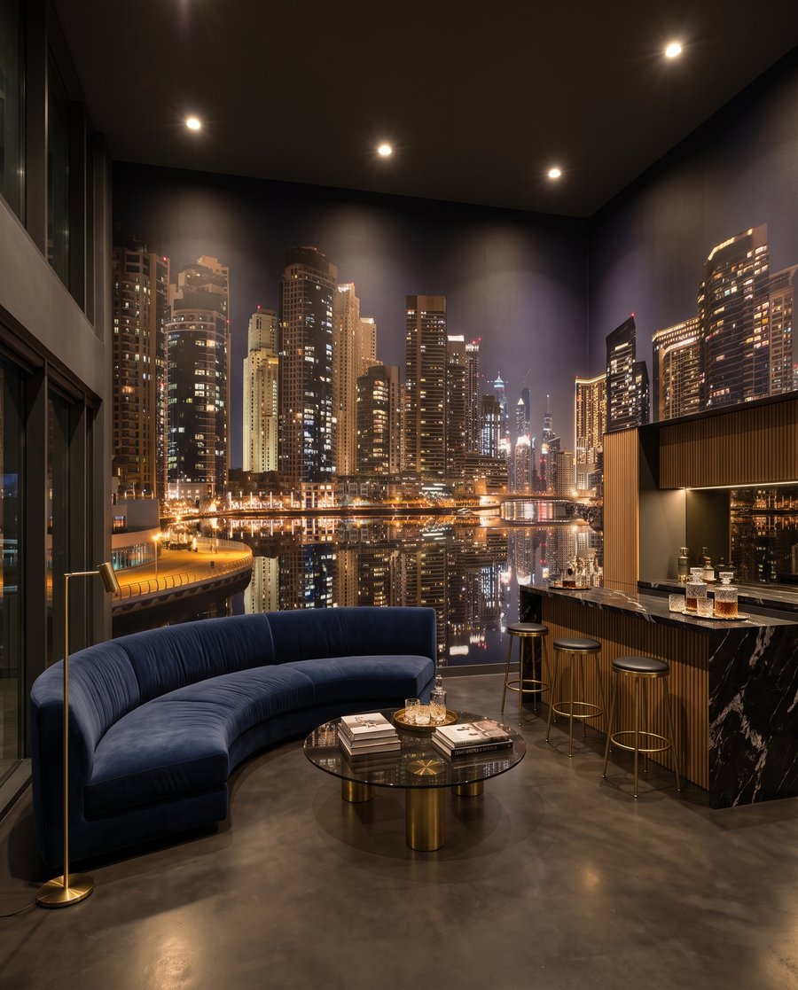 Luci notturne sull’acqua — ambiente 3