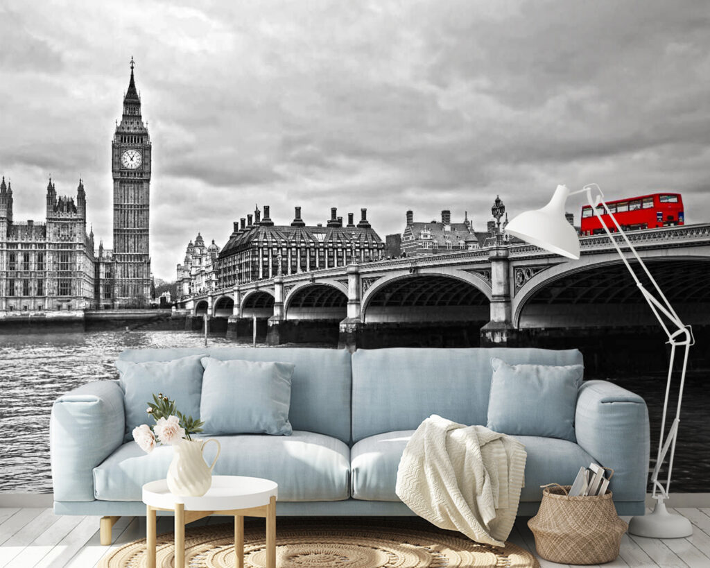 Autobus rosso a Westminster — ambiente 1