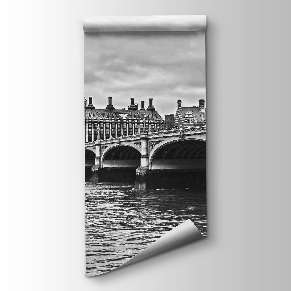 Autobus rosso a Westminster — vista del prodotto