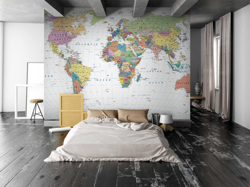 Mappa a linee curve — ambiente 1