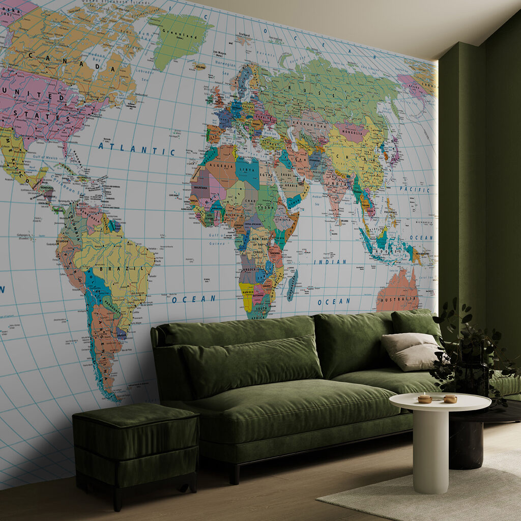 Mappa a linee curve — ambiente 4