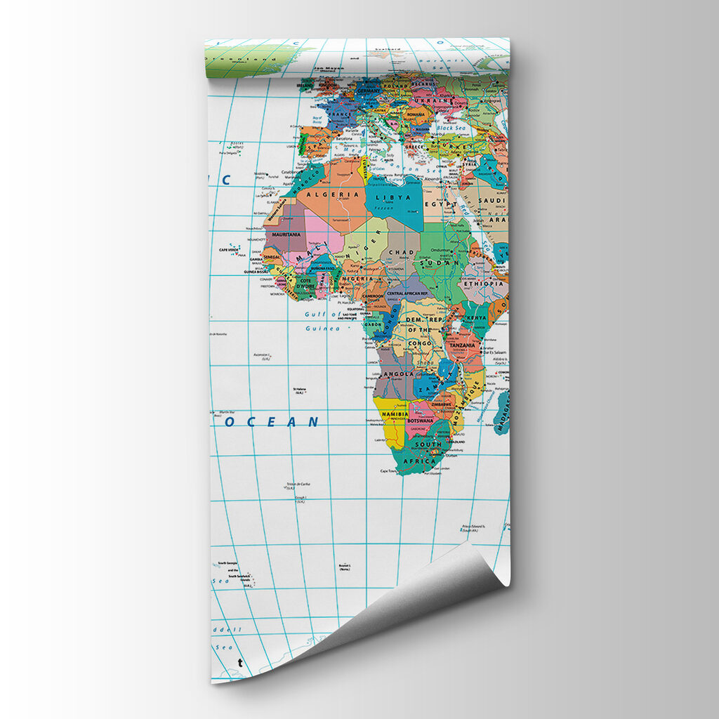 Mappa a linee curve — vista del prodotto