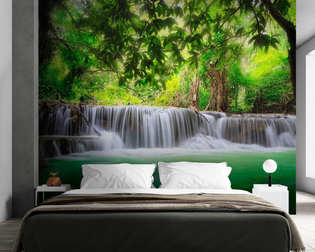 Cascata nel bosco — ambiente 1