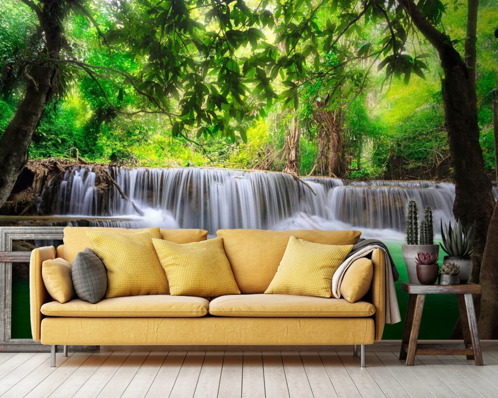 Cascata nel bosco — ambiente 2
