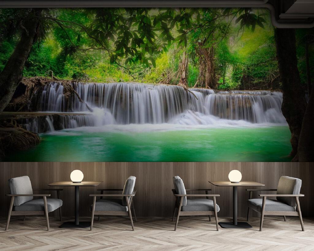 Cascata nel bosco — ambiente 3
