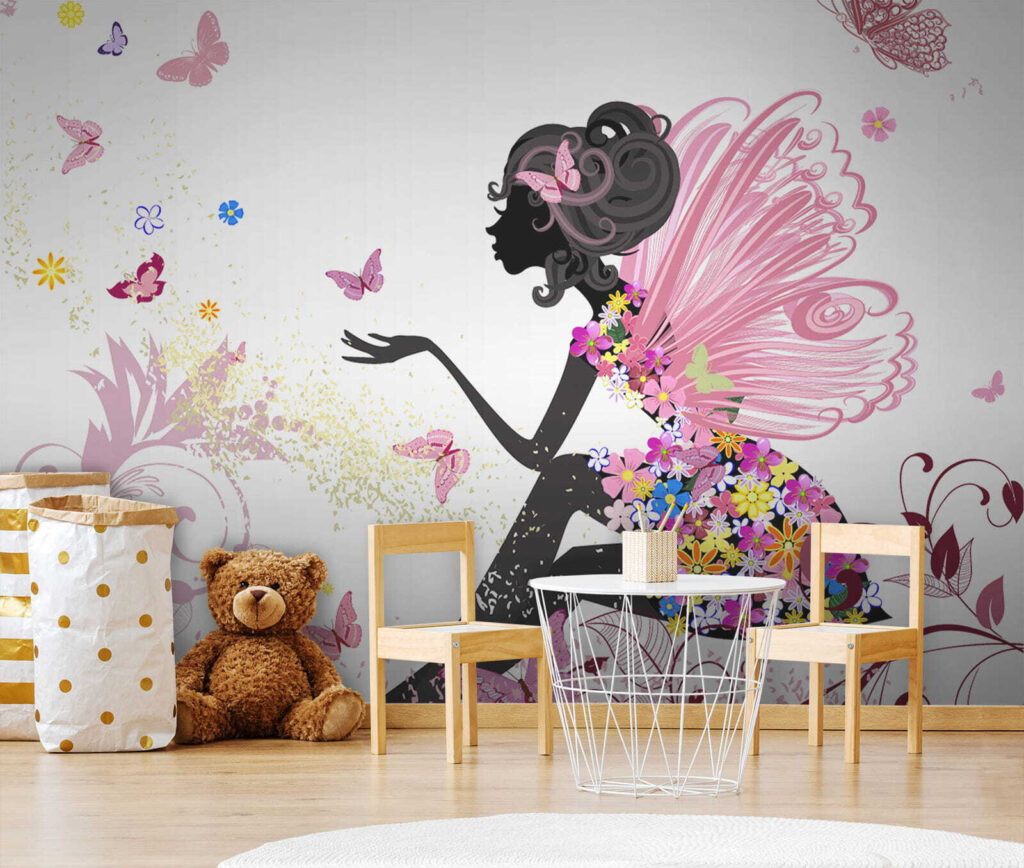 Fatina con abito fiorito — ambiente 3