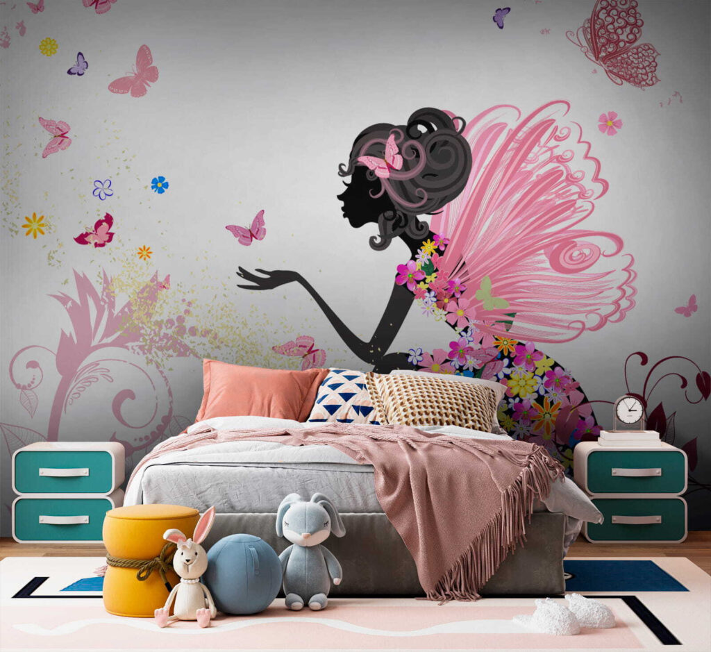 Fatina con abito fiorito — ambiente 2