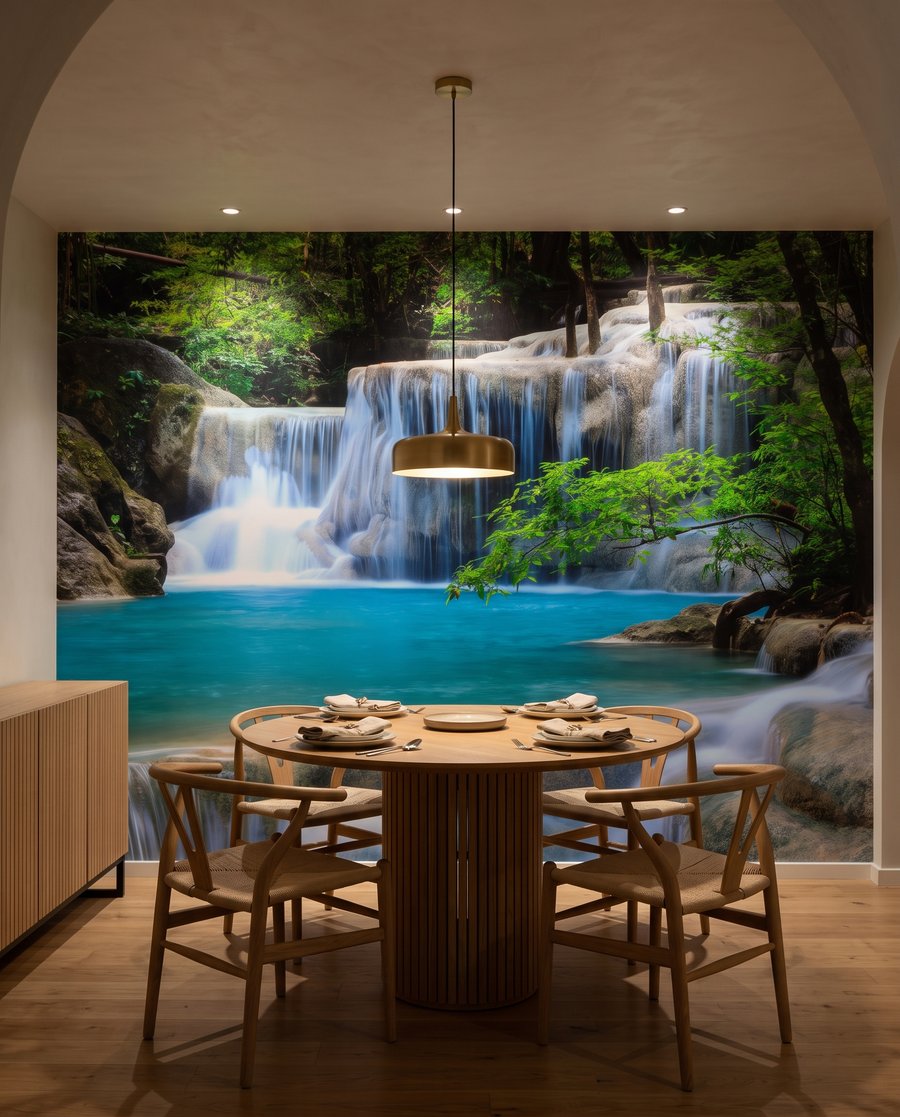 Ruscello turchese a gradini — ambiente 6