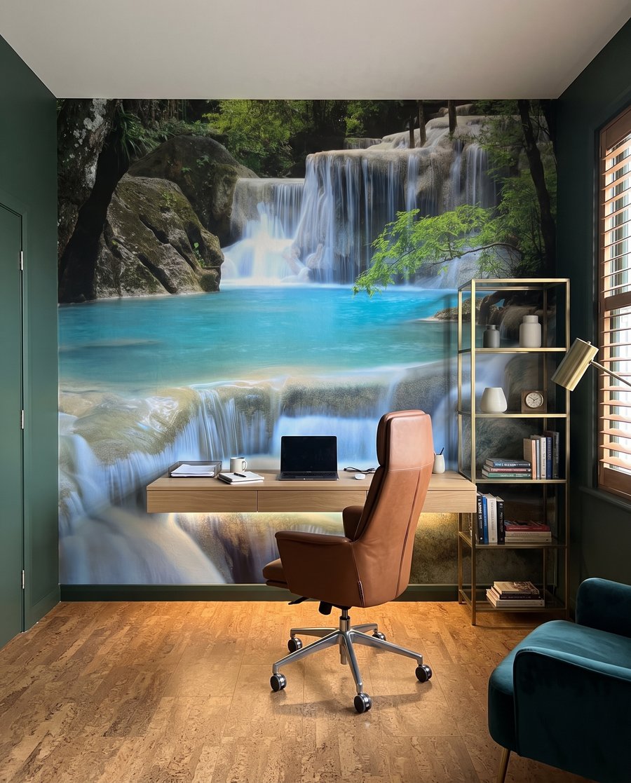 Ruscello turchese a gradini — ambiente 8