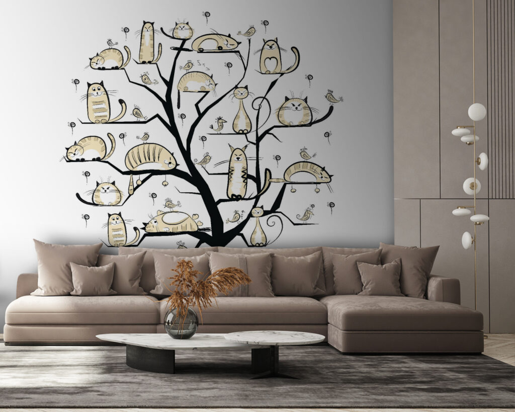 Gatti sull’albero — ambiente 3