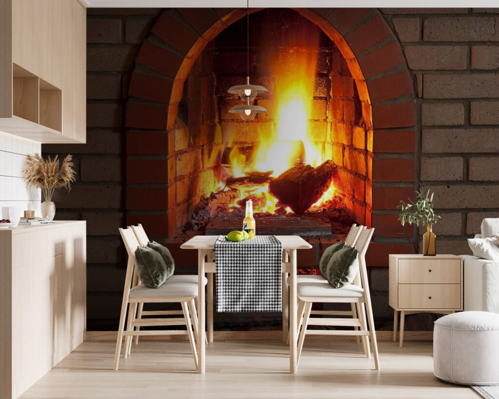 Fiamme nel camino — ambiente 3