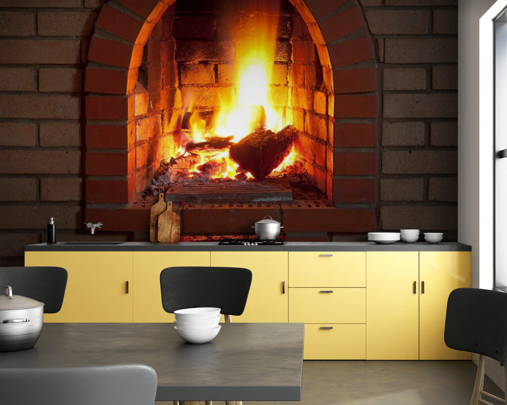 Fiamme nel camino — ambiente 4