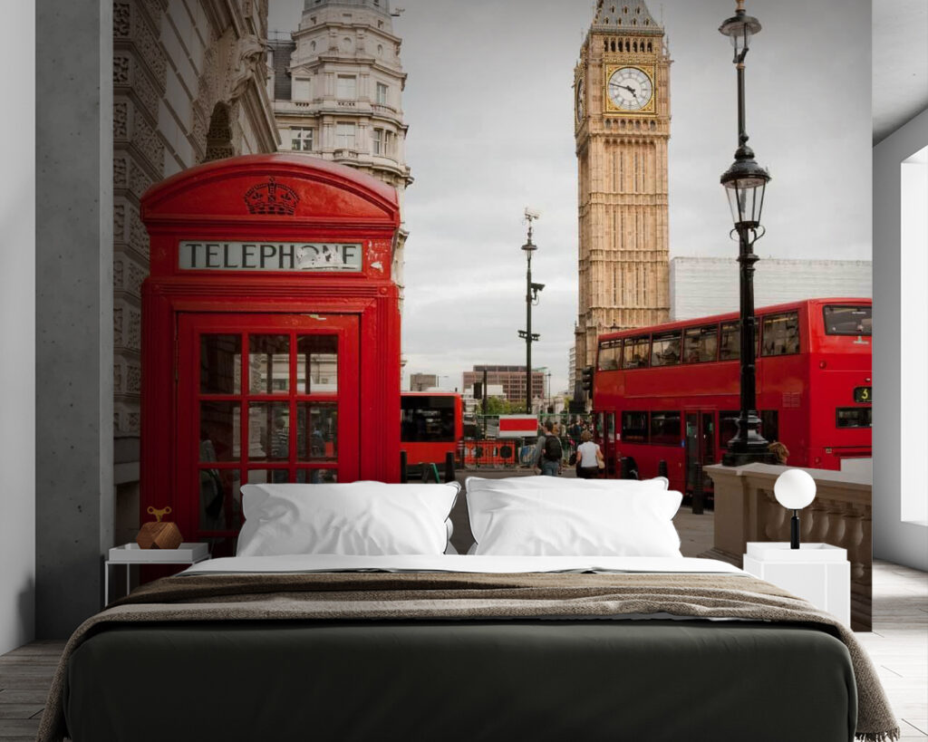 Cabina telefonica a Londra — ambiente 2