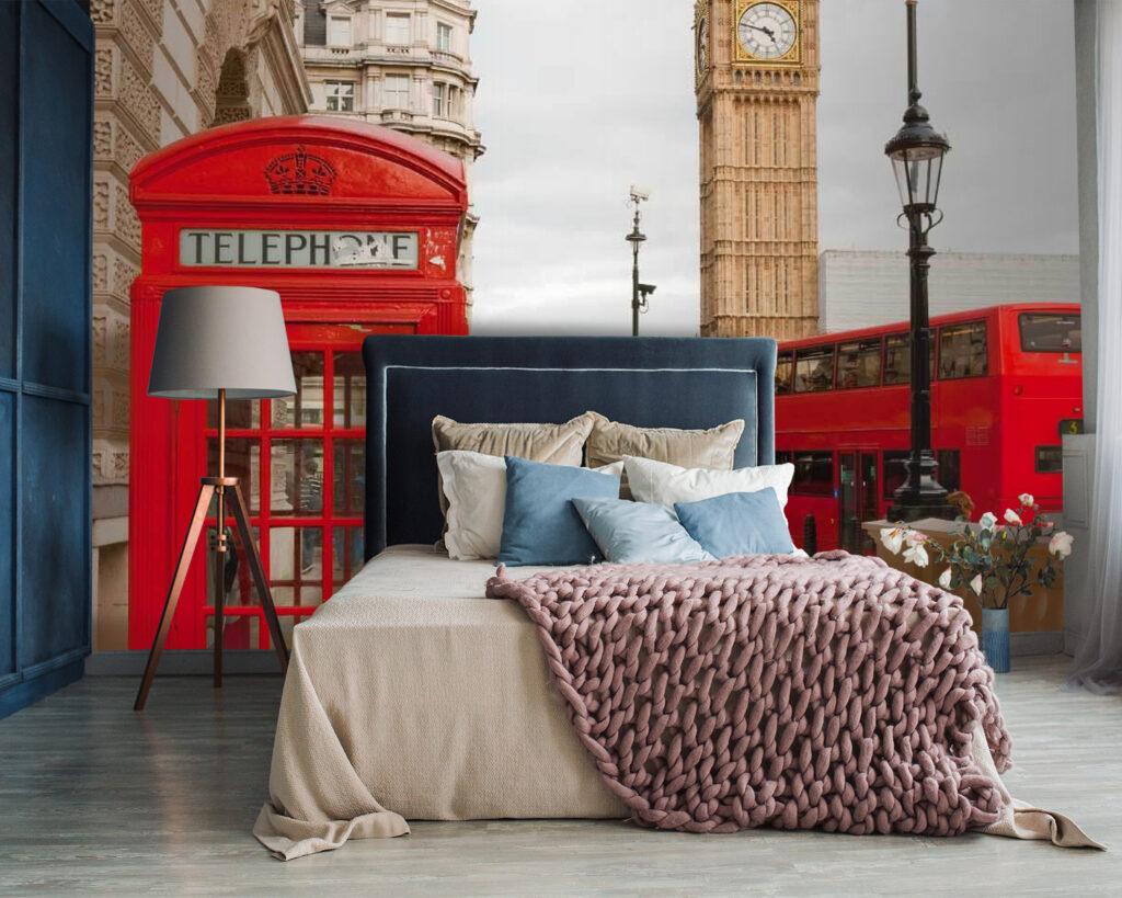 Cabina telefonica a Londra — ambiente 3