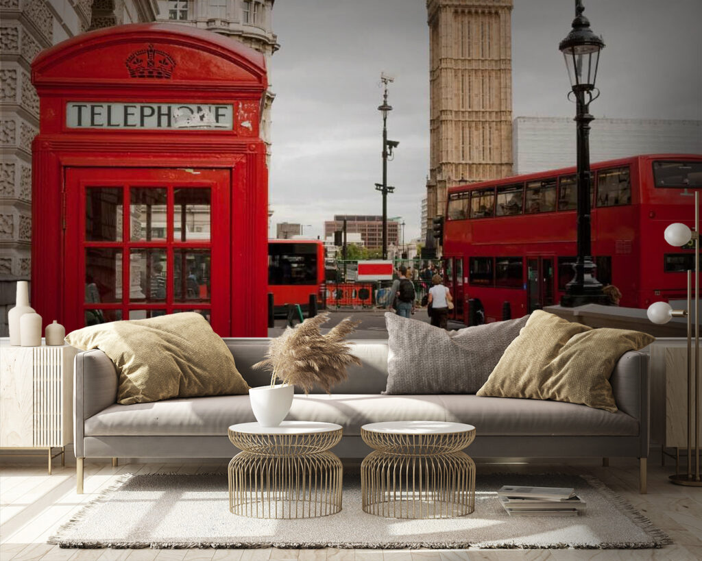 Cabina telefonica a Londra — ambiente 4