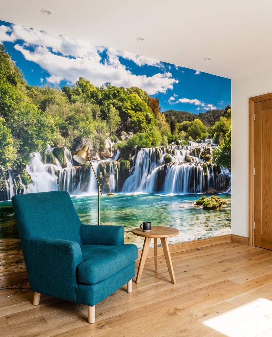 Laghetto sotto le cascate — ambiente 4