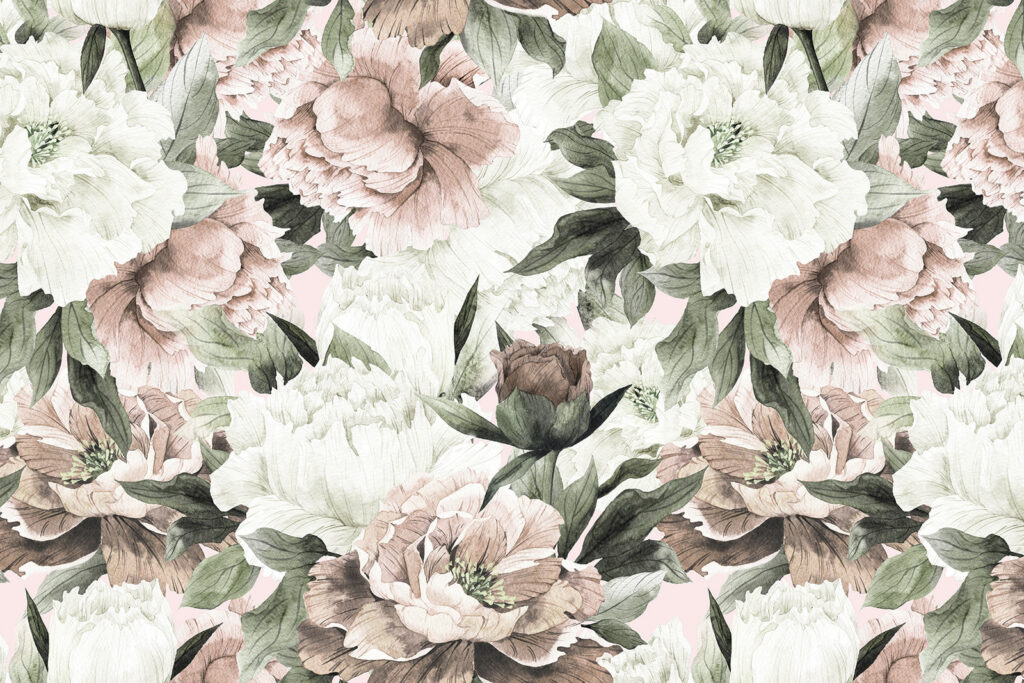 Fiori di diverse misure — design completo