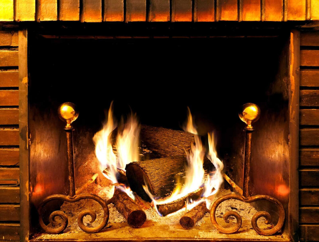 Fuoco dietro i mattoni — design completo