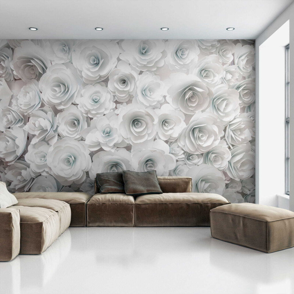 Rose bianche fitte — ambiente 5